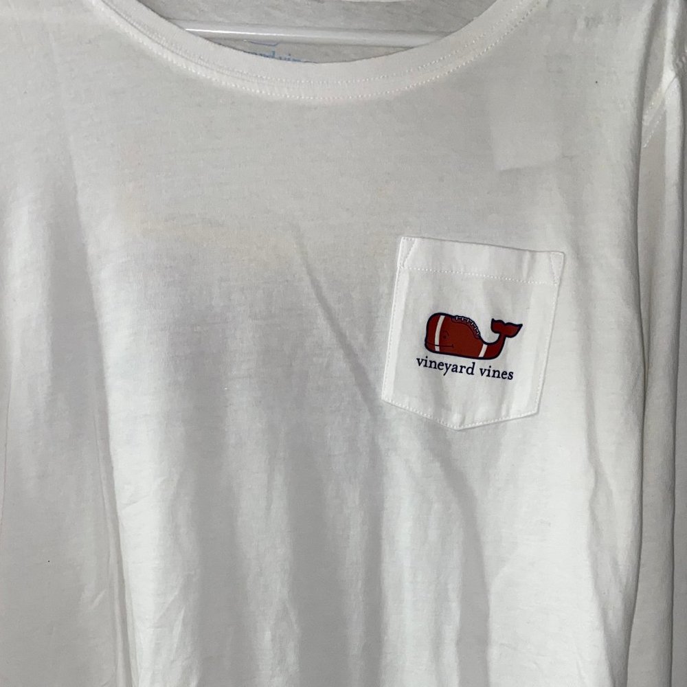 Vineyard Vines Football Long Sleeve shirt